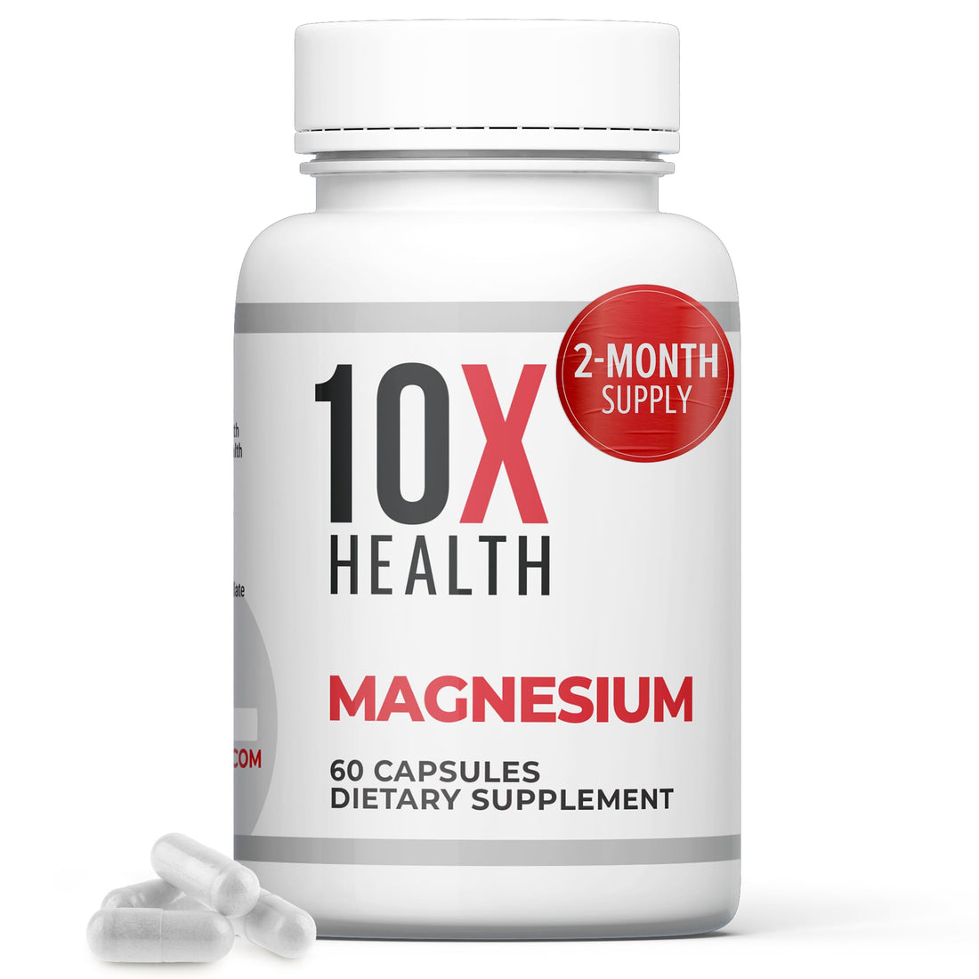 10X Health Magnesium Supplements - High-Absorption Magnesium Citrate for Sleep, Muscle & Nerve Support - OzHealthStandard