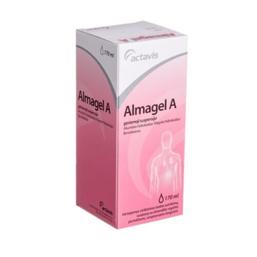 2 box x ALMAGEL A 170ml Oral Suspension Stomach Aches & Ulcer Symptoms - OzHealthStandard