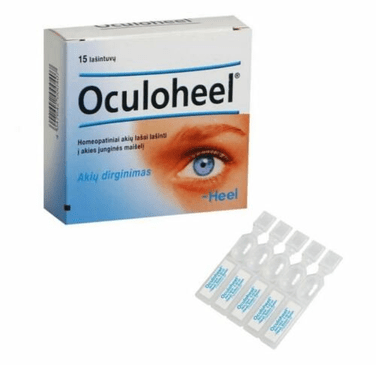 2 psc /30 vials Heel Oculoheel Eye Drop Vials - 0.45Ml - Pack of 15 by Heel - OzHealthStandard