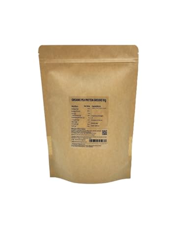 Thames Organic Organic Pea Protein Ground - Premium Vegan Supplement for Muscle Growth & Dietary Plans 250g Thames Organic buy supplements canada