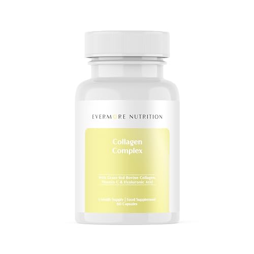 EVERMORE NUTRITION Grass Fed Collagen Complex with Hyaluronic Acid, Vitamin C and Active Peptides EVERMORE NUTRITION buy supplements canada