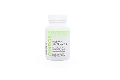 Amazon Basics Probiotic 5 Billion CFU, 8 Probiotic strains with 60 mg Prebiotic Blend Solimo buy supplements canada