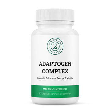 2nd Springs Adaptogen Complex Calmness, Energy and Vitality Booster - Ashwagandha, Schisandra, Astragalus, Ginseng, Rhodiola, and More - Adrenal Support Supplements - 60 Ct - OzHealthStandard