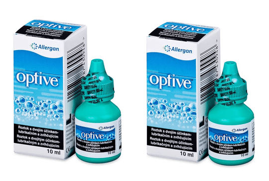 2pcs/20ml Optive Plus Eye Drops/Tired,Red and Dry Eyes,Soothes,Moisturizes - OzHealthStandard