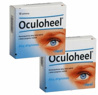 2x 15 vials Heel Oculoheel Homeopathic Eye Drop Vials - 0.45Ml - OzHealthStandard