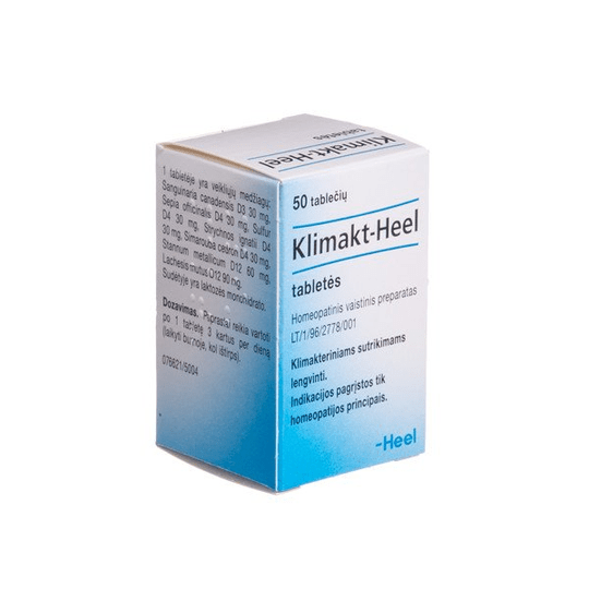 2x 50 Klimakt-Heel Homeopathic Tablets, 100 tabs, climacteric disorders. - OzHealthStandard