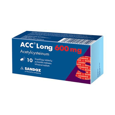 2x ACC Long 600 mg effervescent tablets, N10, Sandoz - OzHealthStandard
