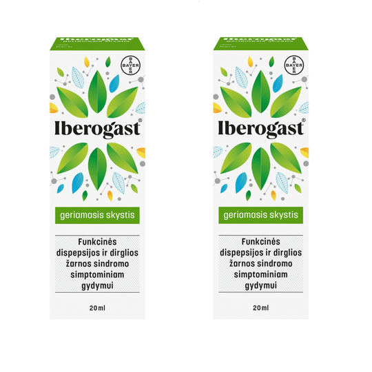 2x Iberogast 20ml Oral Liquid IBS Indigestion Abdominal Discomfort Dyspepsia 40ml - OzHealthStandard
