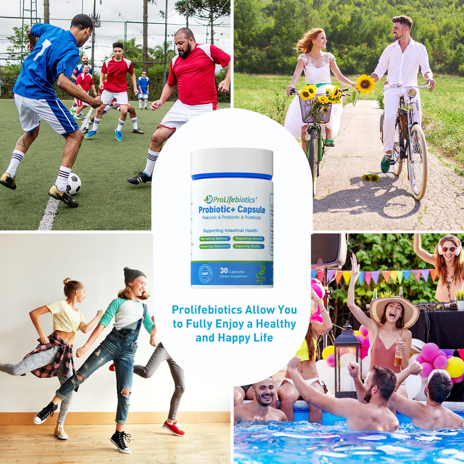 3-in-1 Probiotics for Gut and Digestive Health,Immune Support,Supplements Supporting Occasional Constipation,Diarrhea,Gas,Bloating,Delayed-Released Designed to Thrive, 30 Vegan Capsules - OzHealthStandard