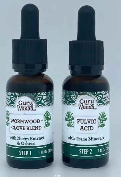 GuruNanda Paracleanse with Wormwood, Clove & Fulvic Acid with Neem Extract - 2 Step GuruNanda buy supplements canada