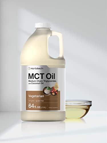 MCT Oil 64 oz | 100% Pure | Blends with Coffee, Tea, Juice and Liquids | Value Size Unflavo Horbäach buy supplements canada