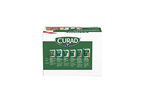 Curad Assorted Bandages Variety Pack 300 Pieces, Including Antibacterial Curad buy supplements canada