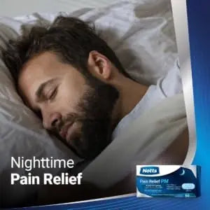 NOTTS PM Extra Strength Pain Relief & Sleep Aid, 500mg Acetaminophen & 25mg Diphenhydramine HCl, 50 Caplets for Nighttime Aches, Headaches & Body Pain, Non-Habit Forming (Pack of 2) NOTTS buy supplements canada