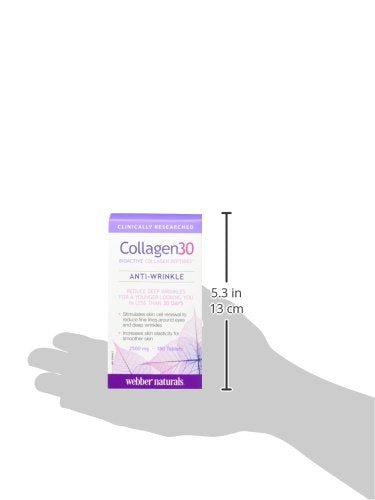 Webber Naturals Collagen30® Bioactive Collagen Peptides 2500 mg 180 Tablets Webber Naturals buy supplements canada