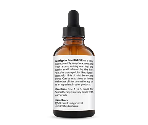 NaturoBliss 100% Pure Natural Undiluted Eucalyptus Essential Oil (4oz) Premium Therapeutic Grade NaturoBliss buy supplements canada