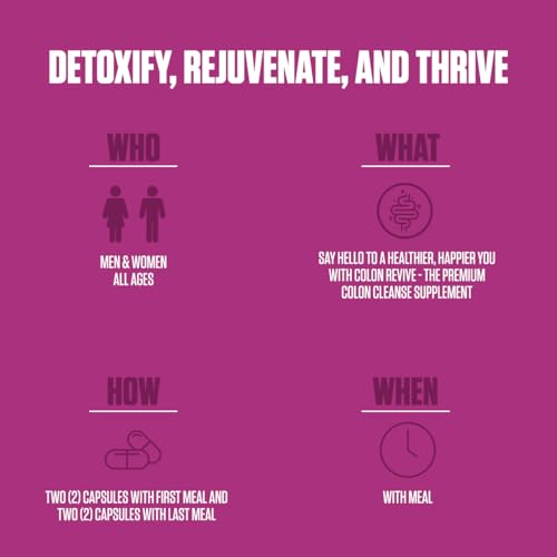 Colon Revive Extra Strength | #1 Rated Colon Cleanse & Detox Supplement | Digestive Support EPN Supplements buy supplements canada