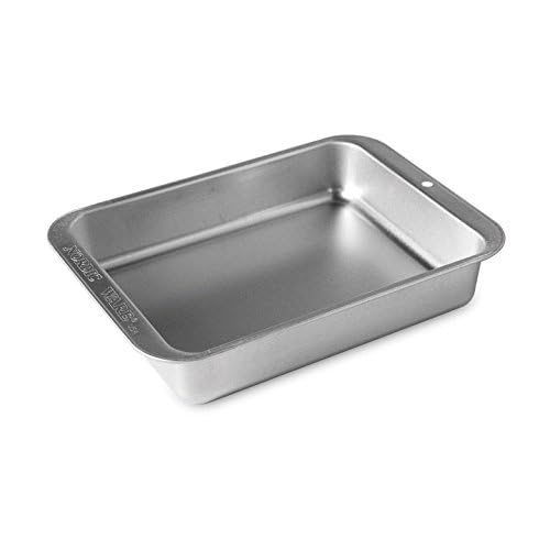 Nordic Ware Naturals Compact Rectangular Pan - Natural Uncoated Aluminum, Toaster Oven and Broiler Safe Nordic Ware buy supplements canada