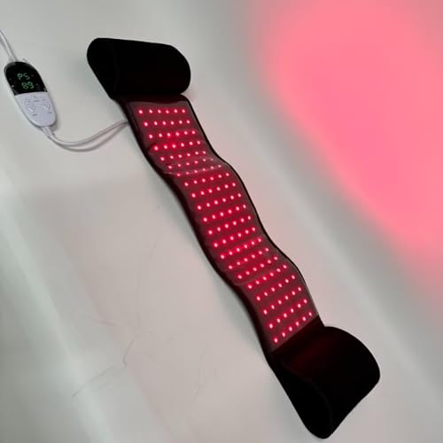 Red Light Therapy Belt, 2 in 1 LED Red & Infrared Light Therapy Flexible Wearable Pad for Body Back Okyna buy supplements canada