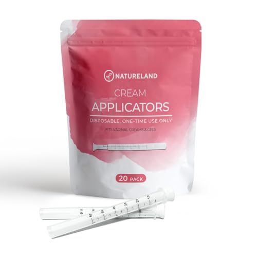 Natureland Disposable Plastic Vaginal Applicator: For Gel or Cream Products - Includes Dual Natureland buy supplements canada