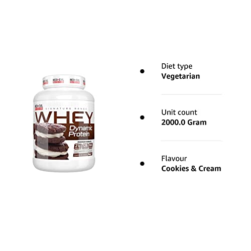 Medi-Evil Nutrition Whey Dynamic Protein, Cookies and Cream Flavour, 2kg, 66 Servings Medi-Evil Nutrition buy supplements canada