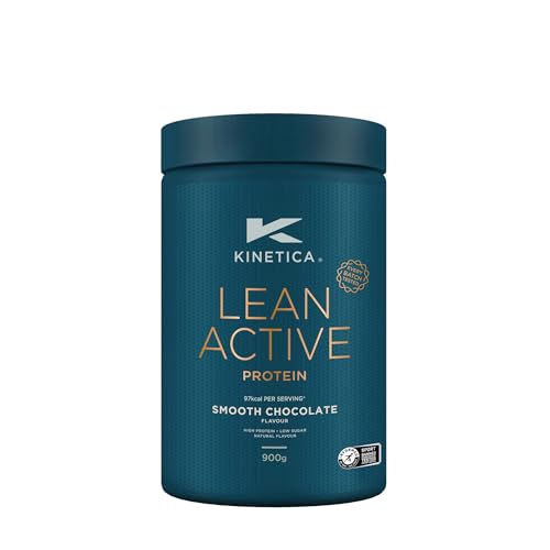 Kinetica Lean Protein Powder, Low Calorie, Grass Fed Whey, 36 Servings, Smooth Chocolate, 900g Kinetica buy supplements canada