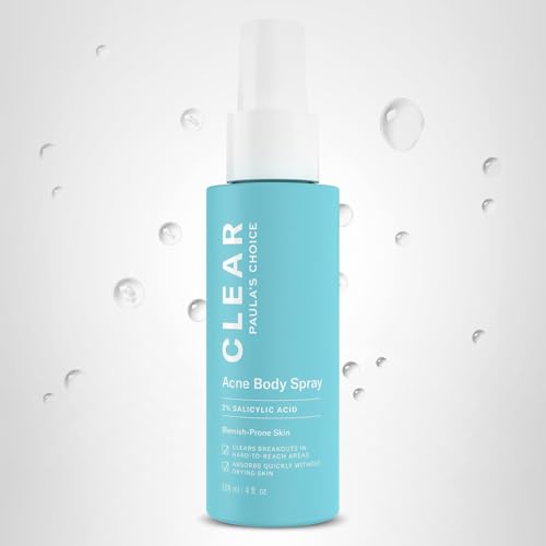 Paula's Choice CLEAR Exfoliating Back & Body Acne Spray, Bacne Spray with 2% BHA Salicylic Acid Back Acne Treatment for Clogged Pores Paula's Choice buy supplements canada