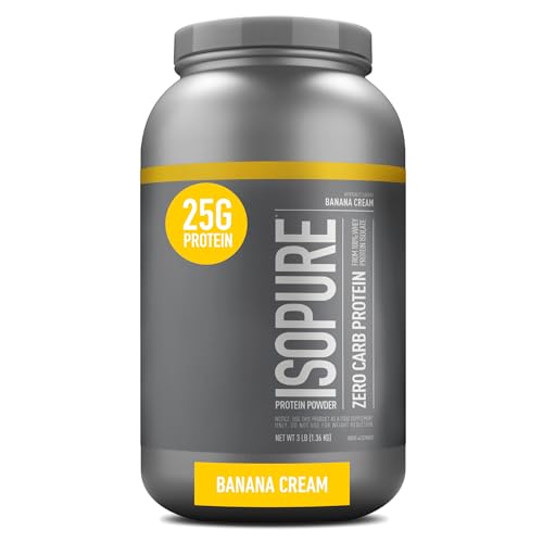 Isopure Protein Powder, Zero Carb Whey Isolate with Vitamin C & Zinc for Immune Support Isopure buy supplements canada