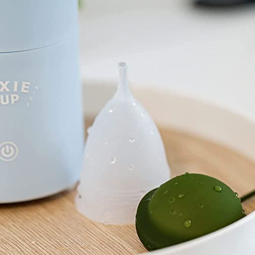 Pixie Menstrual Cup & Disc Steamer Sterilizer 2.0 - Kills 99.9% of Germs with Cleaner Steam Pixie Cup buy supplements canada