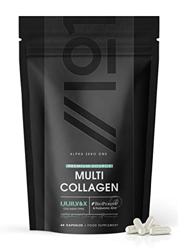 Multi Collagen Protein - Types I, II, III, V & X - Wild Caught Marine, Grass Fed Bovine, Eggshell Revive Naturals buy supplements canada