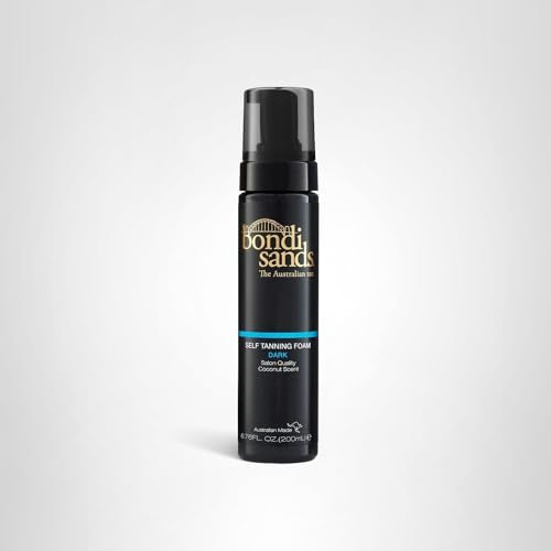 Bondi Sands Dark Self Tanning Foam | Lightweight, Self-Tanner Foam Enriched with Aloe Vera and Coconut Bondi Sands buy supplements canada