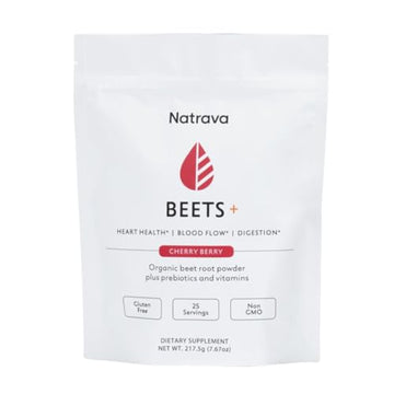 Natrava Beets+ | Organic Beet Root Powder, Vitamins, and Prebiotics | Supports Healthy Natrava buy supplements canada