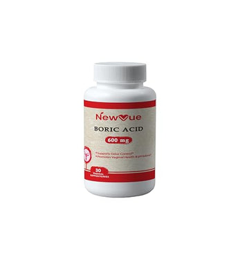NewVue Boric Acid Vaginal Suppositories - 100% Pure Made in USA - Intimate Health Support (30 Count) NewVue buy supplements canada