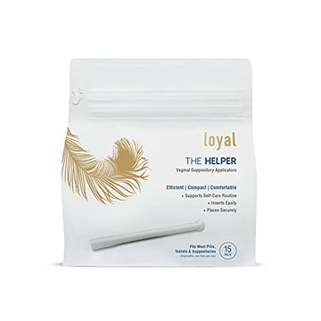 Loyal The Helper Vaginal Suppository Applicators | Efficient | Compact | Comfortable | Fits Most Brands, Pills Loyal buy supplements canada