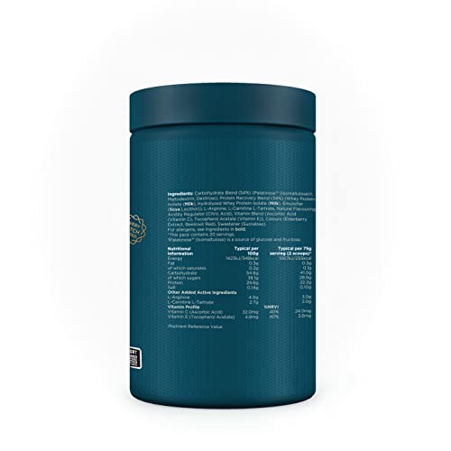 Kinetica Recovery Powder, Post Workout Drink, Muscle Repair and Energy Store Replenisher, 20 Servings, Wild Berry, 1.5kg Kinetica buy supplements canada