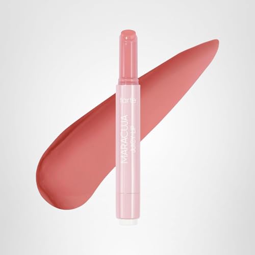 tarte maracuja juicy lip balm gloss – Viral Nourishing Lip Butter Color with High-Shine Hydration, Skincare Infused with Vitamin E, Vegan & Cruelty-Free, full size, Rose tarte buy supplements canada