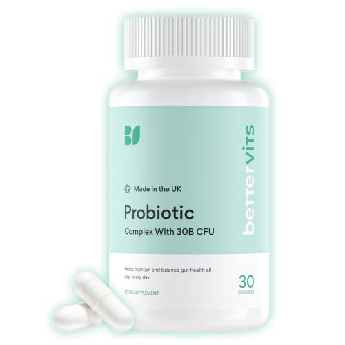 Bettervits Probiotic Complex | 30B CFU | Gut Health | Digestion | Bloating | IBS Bettervits buy supplements canada
