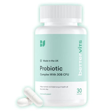 Bettervits Probiotic Complex | 30B CFU | Gut Health | Digestion | Bloating | IBS Bettervits buy supplements canada