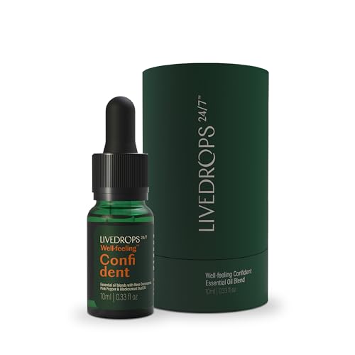 LIVEDROPS 24/7 Well-Feeling Confident Essential Oil Blend Livedrops 24/7 buy supplements canada