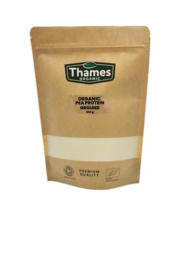 Thames Organic Organic Pea Protein Ground - Premium Vegan Supplement for Muscle Growth & Dietary Plans 250g Thames Organic buy supplements canada
