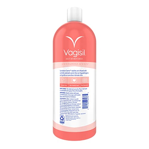Vagisil Scentsitive Scents Fresh Peach Passion Daily Intimate Wash for Women, Gynecologist Tested Vagisil buy supplements canada