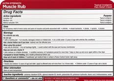 Leader Muscle Rub - Fast-Acting, Deep Penetrating Relief for Sore Muscles and Joints, Minor Arthritis and Back Pain Relief, Non-Greasy Formula Topical Analgesic, Camphor, Menthol & Methyl Salicylate Leader buy supplements canada