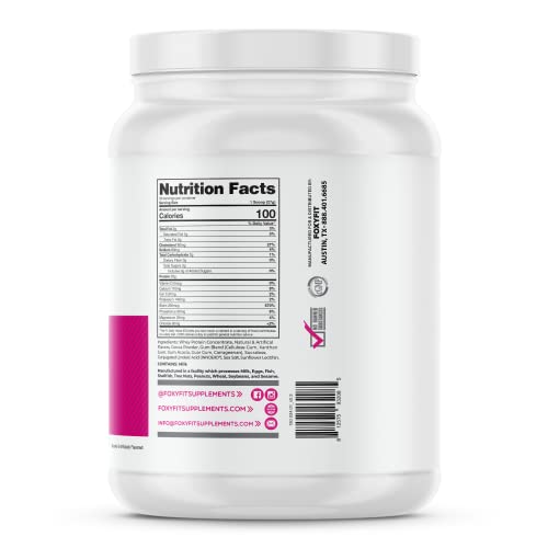 FoxyFit Protein for Her, Caramel Mocha Whey Protein Powder with CLA and Biotin FoxyFit buy supplements canada