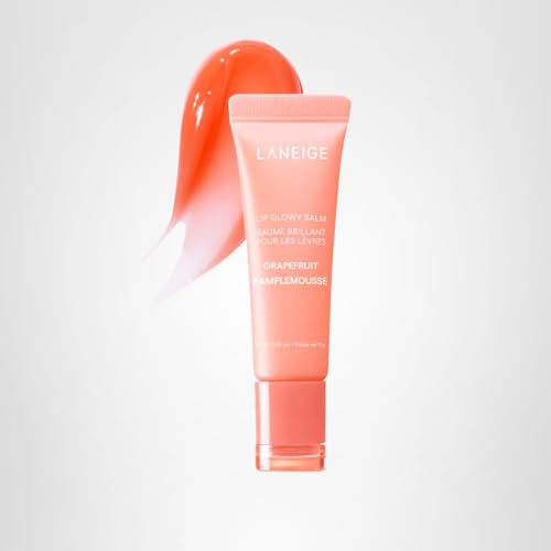 LANEIGE Lip Glowy Balm, Grapefruit: Sheer Tinted Lip Moisturizer with Shea Butter, for Hydrating Shine & Soft Lips LANEIGE buy supplements canada