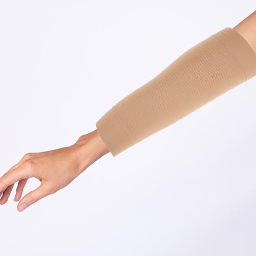 Healifty upper arm sleeves 1 Pair Elastic Compression Arm Sleeves Slimming Improve Shaper Healifty buy supplements canada