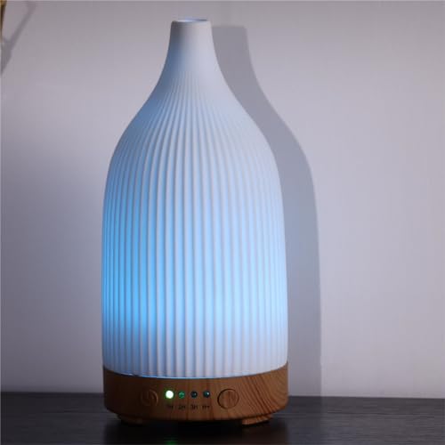 Coolego Ceramic Diffuser, 100ml Essential Oil Diffuser Ultrasonic Cool Mist Aromatherapy Diffuser Coolego buy supplements canada