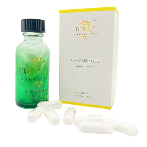 Sunflower Seeds - Vegan Vaginal Suppositories The Bare Sunflower buy supplements canada