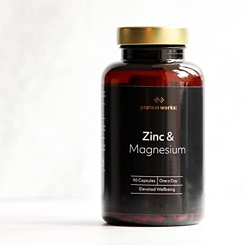 Protein Works - Zinc & Magnesium Supplement Tablets |Added Vitamin B6 | Combats Tiredness & Fatigue Protein Works buy supplements canada