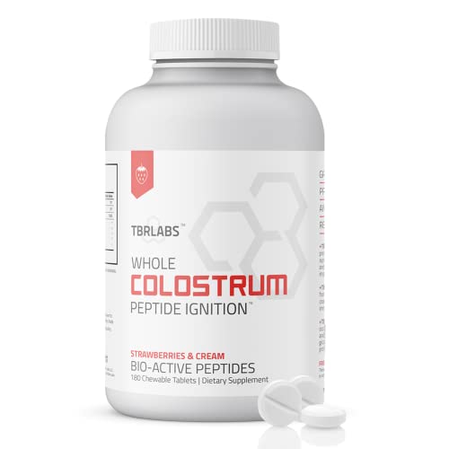 Bovine Colostrum Chewable Tablets - TBR Labs - with Immunoglobulins and Lactoferrin TBR Labs buy supplements canada