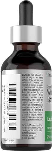 White Willow Bark Extract | 2 fl oz | Alcohol Free Liquid Tincture | Super Concentrated Horbäach buy supplements canada