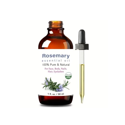 Rosemary Oil Organic Essential Natural Rosemary Oil for Hair, Pure Rosemary Essential Oil for Diffuser, 30ml VDDO buy supplements canada
